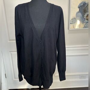 Lane Bryant Black V-Neck Cardigan (NWT) – Size 14/16